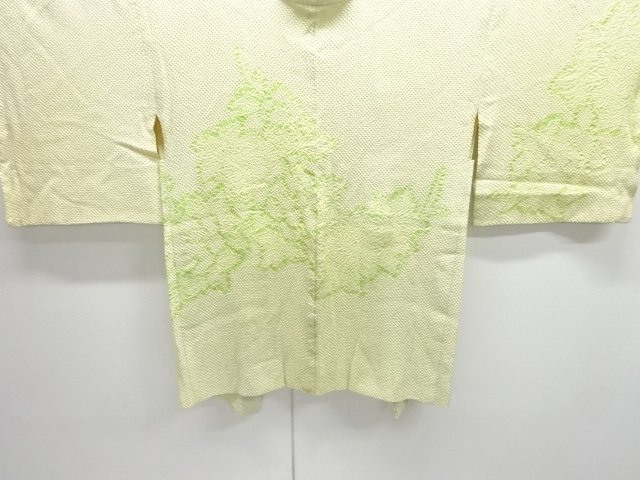 JAPANESE KIMONO / ANTIQUE HAORI / SILK / ALL SHIBORI / FLOWER